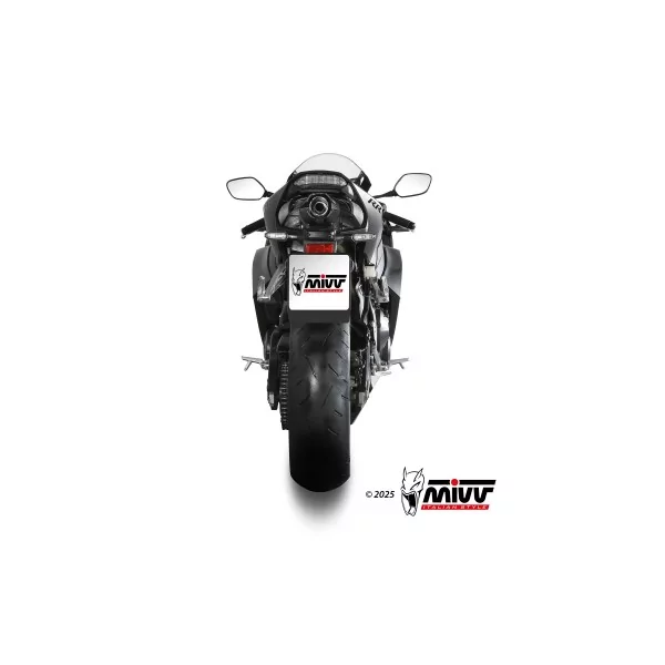 Mivv AK-1 Titanio fondello carbonio Honda CBR 600 RR