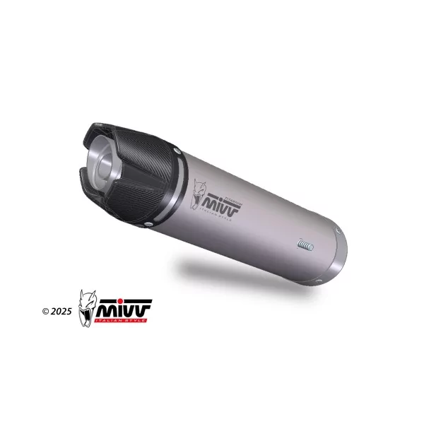 Mivv AK-1 Titanio fondello carbonio Honda CBR 600 RR