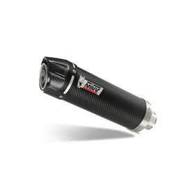 Mivv Sport Exhaust Full System Carbon carbon end cap Voge BRIVIDO 125R