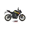 Mivv Komplette Sport-Auspuffanlage Carbon Carbon-Endkappe Voge BRIVIDO 125R