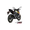 Mivv Komplette Sport-Auspuffanlage Carbon Carbon-Endkappe Voge BRIVIDO 125R