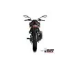 Mivv Komplette Sport-Auspuffanlage Schwarz Carbon-Endkappe Voge BRIVIDO 125R
