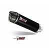 Mivv Echappement Sport Complet Noir fond carbone Voge BRIVIDO 125R