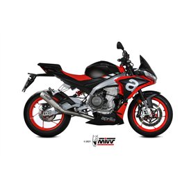 Mivv Scarico Sportivo Completo Titanio Aprilia TUONO 660