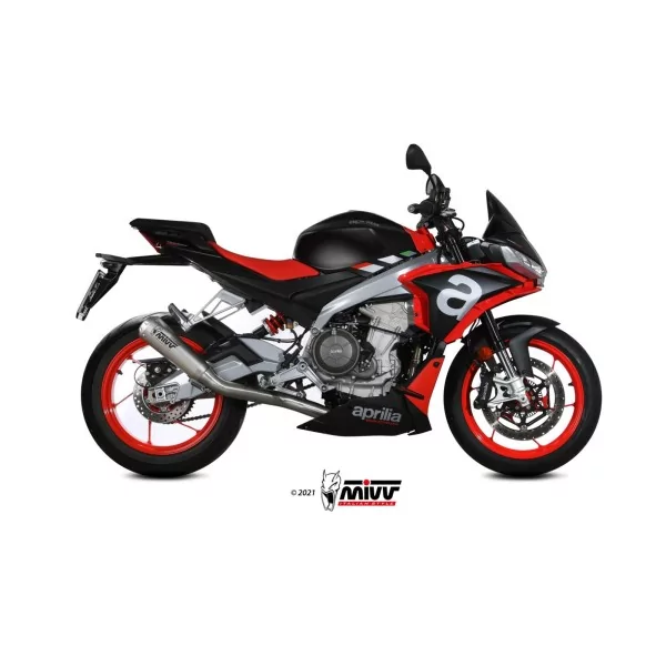 Mivv Komplette Sport-Auspuffanlage Titan Aprilia TUONO 660