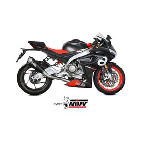 Mivv Komplette Sport-Auspuffanlage Carbon Aprilia RS 660