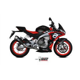 Mivv Sport Exhaust Full System Carbon Aprilia TUONO 660