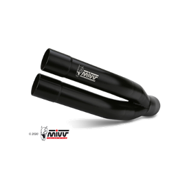 Mivv DOUBLE GUN Schwarz Yamaha XJ6 / XJ6 DIVERSION