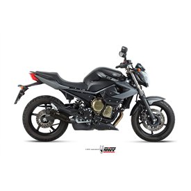 Mivv DOUBLE GUN Schwarz Yamaha XJ6 / XJ6 DIVERSION