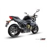 Mivv DOUBLE GUN Schwarz Yamaha XJ6 / XJ6 DIVERSION