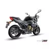 Mivv DOUBLE GUN Schwarz Yamaha XJ6 / XJ6 DIVERSION