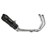 Mivv Scarico Sportivo Completo Carbonio fondello carbonio Yamaha MT-07 / FZ-07
