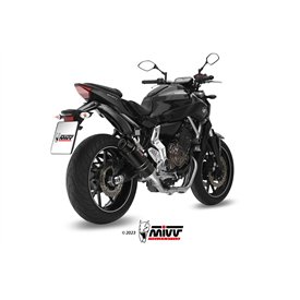 Mivv Scarico Sportivo Completo Carbonio fondello carbonio Yamaha MT-07 / FZ-07