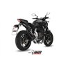 Mivv Komplette Sport-Auspuffanlage Carbon Carbon-Endkappe Yamaha MT-07 / FZ-07