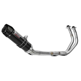 Mivv Echappement Sport Complet Noir fond carbone Yamaha MT-07 / FZ-07