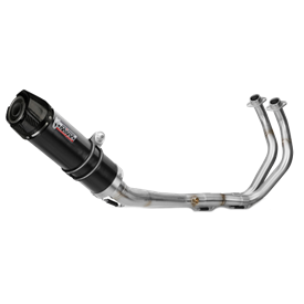Mivv Escape Deportivo Completo Negro fondo carbono Yamaha MT-07 / FZ-07
