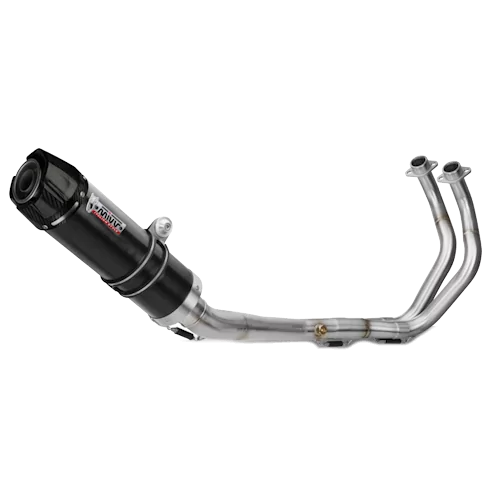 Mivv Escape Deportivo Completo Negro fondo carbono Yamaha MT-07 / FZ-07