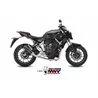 Mivv Echappement Sport Complet Noir fond carbone Yamaha MT-07 / FZ-07