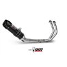 Mivv Echappement Sport Complet Noir fond carbone Yamaha MT-07 / FZ-07