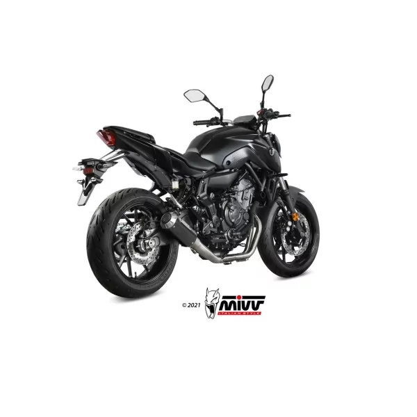 Mivv Echappement Sport Complet Carbone Yamaha MT-07 / FZ-07
