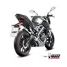 Mivv Echappement Sport Complet Noir fond carbone Yamaha MT-125