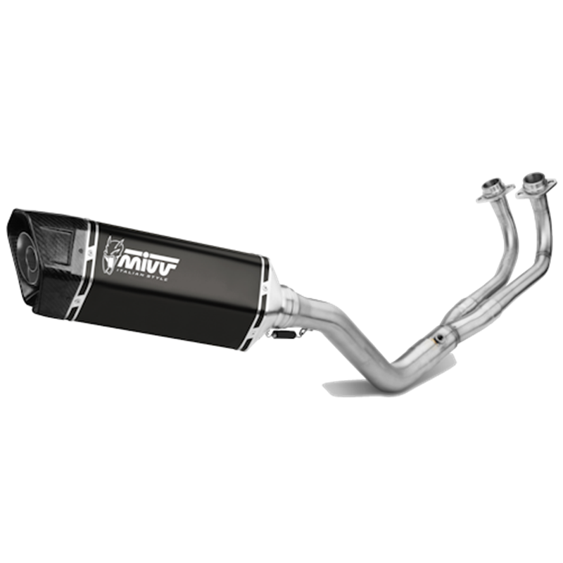 Mivv Komplette Sport-Auspuffanlage Schwarz Yamaha T-MAX 560 Mivv Komplette Sport-Auspuffanlage Schwarz Yamaha T-MAX 560
