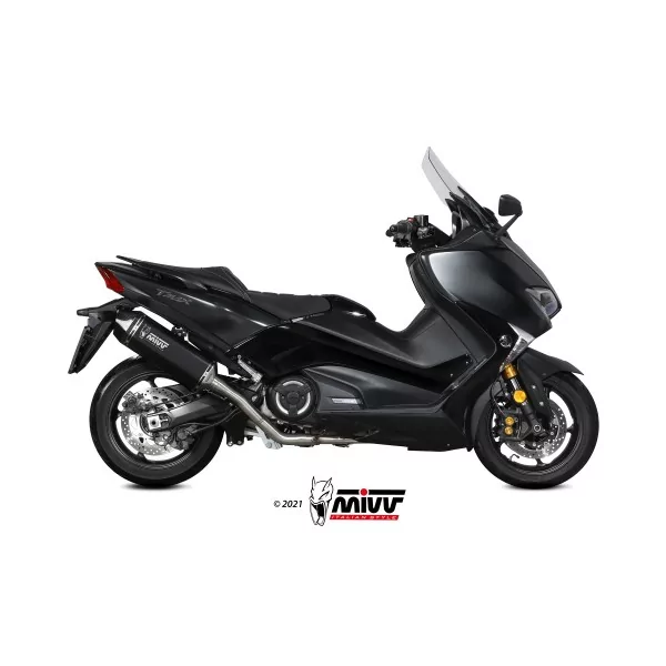 Mivv Escape Deportivo Completo Negro Yamaha T-MAX 530