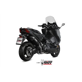 Mivv Komplette Sport-Auspuffanlage Schwarz Yamaha T-MAX 530