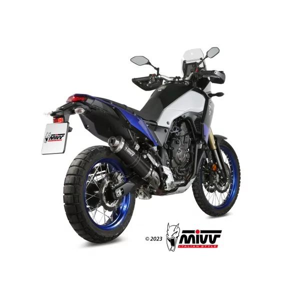 Mivv OVAL Schwarzes Titan Yamaha Ténéré 700