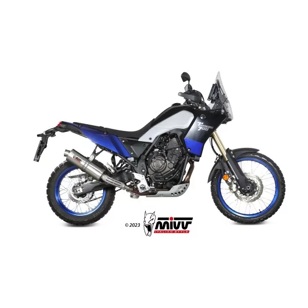Mivv OVAL Inox Yamaha Ténéré 700