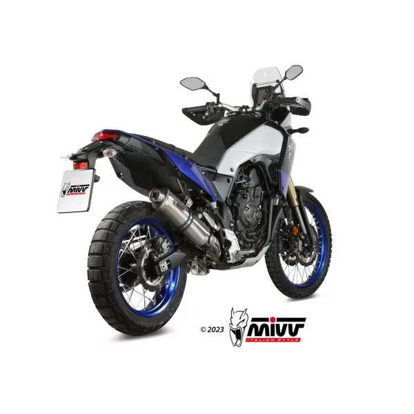 Mivv OVAL Inox Yamaha Ténéré 700