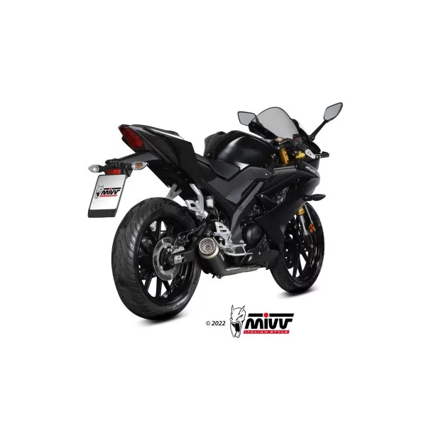 Mivv Echappement Sport Complet Noir Yamaha MT-125