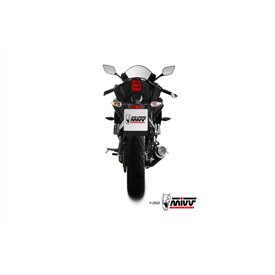 Mivv Sport Exhaust Full System Black Yamaha MT-125