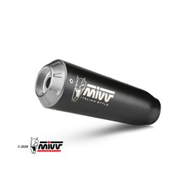 Mivv Scarico Sportivo Completo Nero Yamaha MT-125