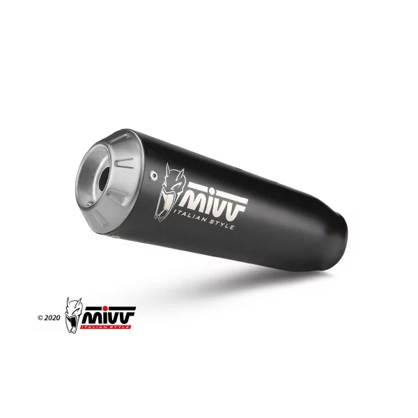 Mivv Escape Deportivo Completo Negro Yamaha MT-125