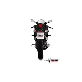 Mivv Sport Exhaust Full System Black Yamaha MT-125