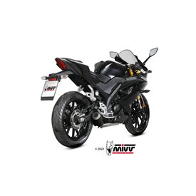 Mivv Sport Exhaust Full System Carbon Yamaha MT-125