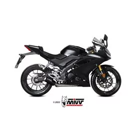Mivv Scarico Sportivo Completo Carbonio Yamaha MT-125