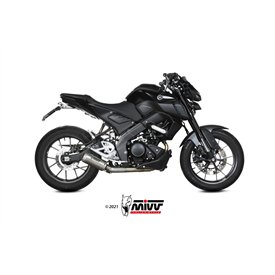 Mivv Sport Exhaust Full System Stainless Steel Yamaha MT-125