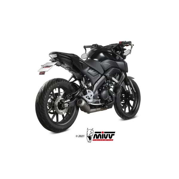 Mivv Sport Exhaust Full System Stainless Steel Yamaha MT-125