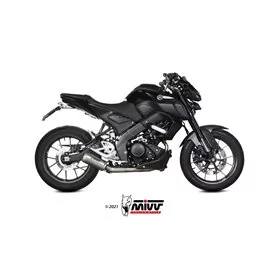 Mivv Scarico Sportivo Completo Inox Yamaha MT-125