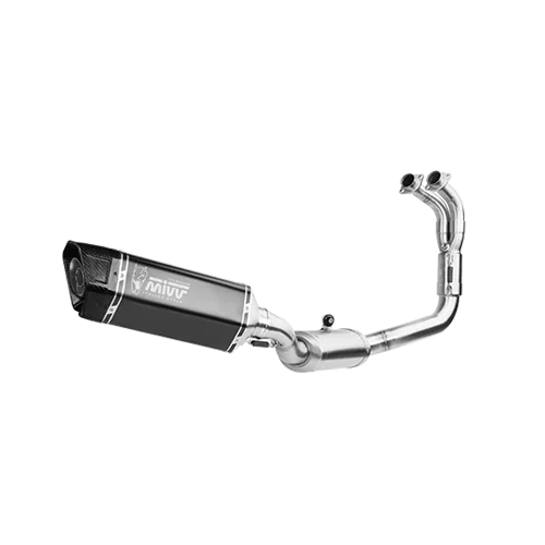 Mivv Sport Exhaust Full System Black Titanium Yamaha YZF R7