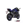 Mivv Sport Exhaust Full System Black Titanium Yamaha YZF R7