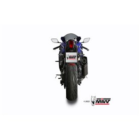 Mivv Sport Exhaust Full System Black Titanium Yamaha YZF R7