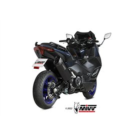 Mivv Escape Deportivo Completo Titanio Negro Yamaha T-MAX 560
