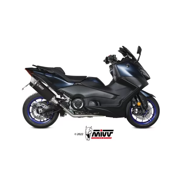 Mivv Scarico Sportivo Completo Nero Yamaha T-MAX 560