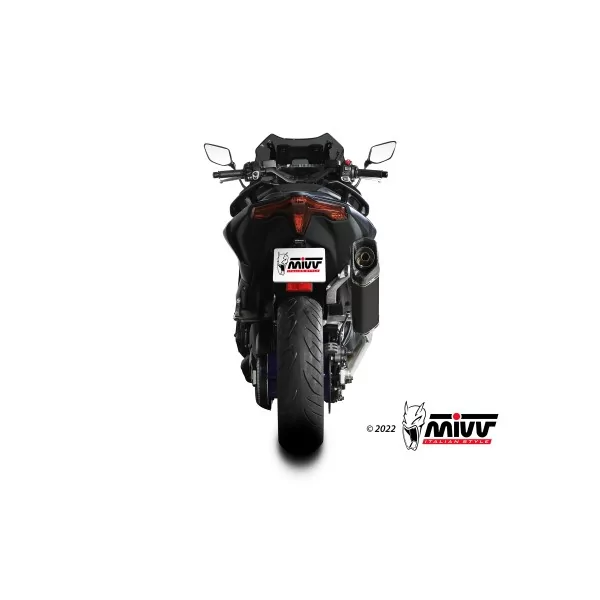 Mivv Scarico Sportivo Completo Nero Yamaha T-MAX 560