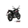 Mivv Komplette Sport-Auspuffanlage Carbon Carbon-Endkappe Yamaha XSR 125
