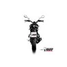 Mivv Sport Exhaust Full System Carbon carbon end cap Yamaha XSR 125