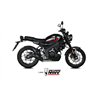 Mivv Komplette Sport-Auspuffanlage Schwarz Carbon-Endkappe Yamaha XSR 125